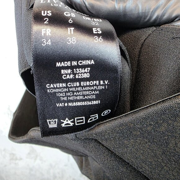 Liverpool Pants Womens 2 Copper Black Python Print Slim Stretch Dress Trousers - Picture 10 of 13